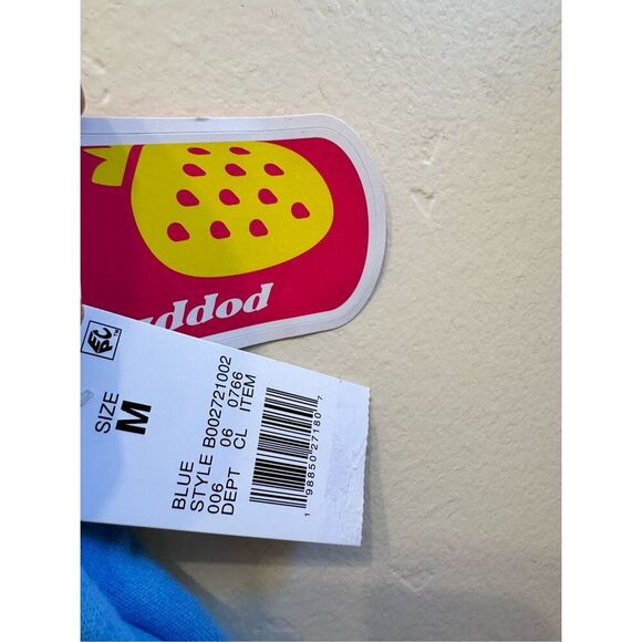 Poppi Soda Light Blue Wide Leg Sweatpants Size Medium New - Picture 5 of 7